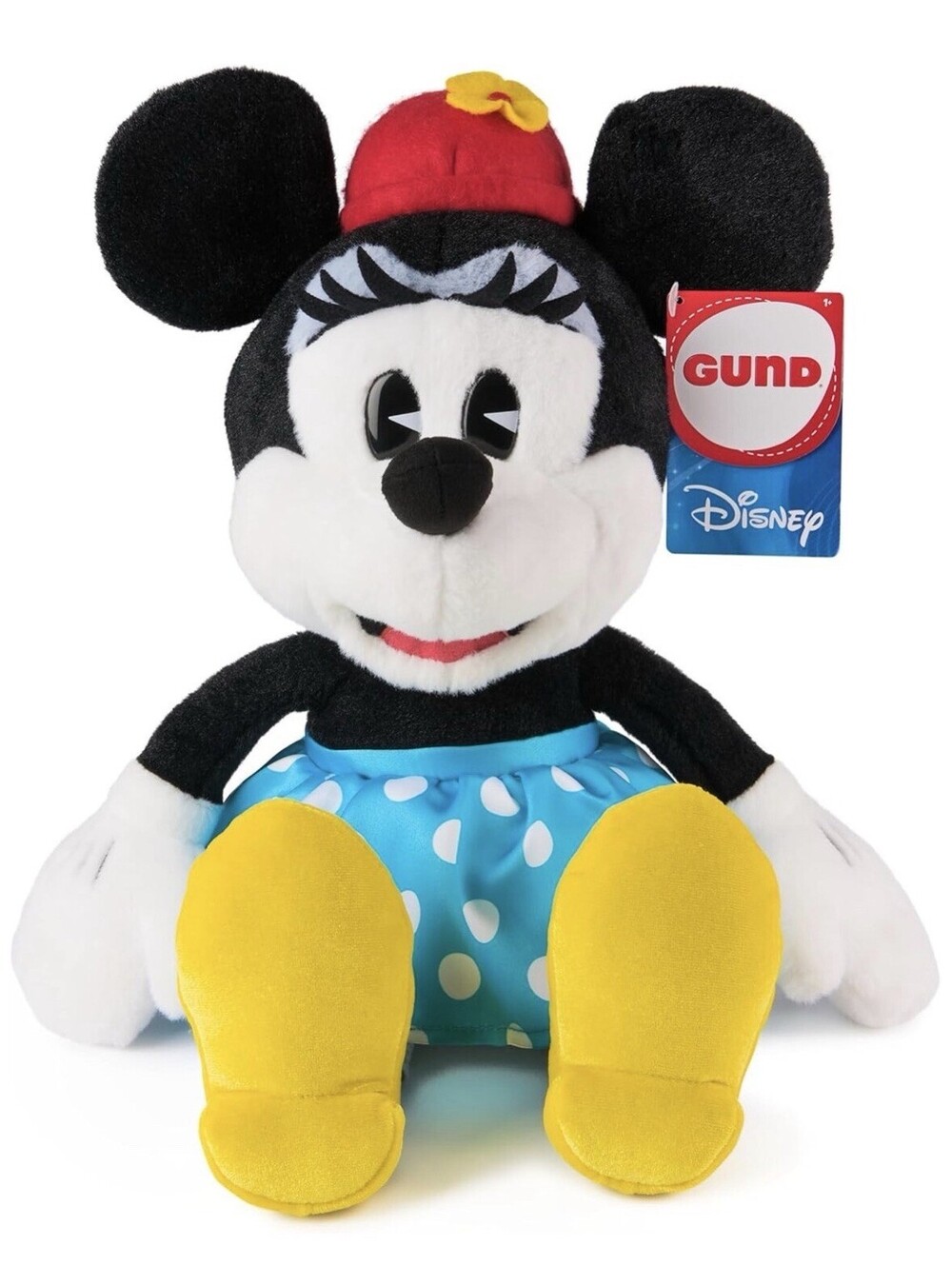 NWT GUND DISNEY OFFICIAL MINNIE MOUSE CLASSIC PLUSH 14”